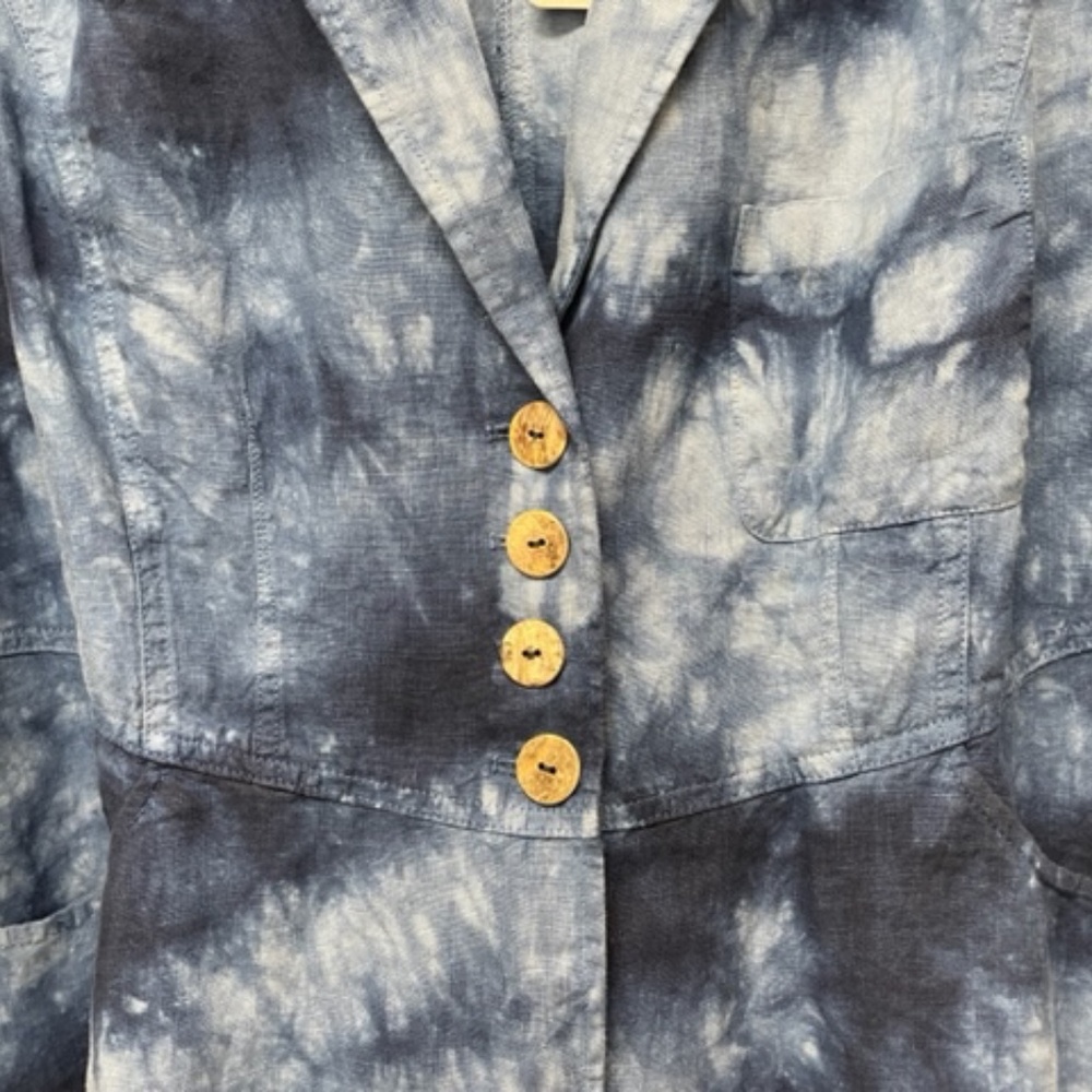 NWT Soft Surroundings Eza Linen Jacket - Picture 7 of 10